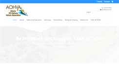 Desktop Screenshot of aohva.com